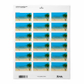 Ocean bliss vieringen etiket (Full Sheet)
