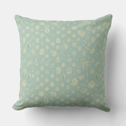 Ocean Bloom - Seabreeze Petals Decorative Throw Pi Kussen (Voorkant)