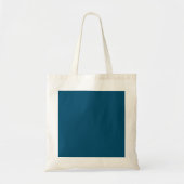 Ocean Blue #00486B, Beetle Green Tote Bag (Voorkant)