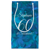 Ocean Blue 60 en Sensational Birthday Party Klein Cadeauzakje (Voorkant)