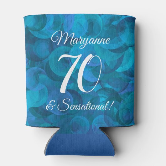 Ocean Blue 70 en Sensational Birthday Party Blikjeskoeler (Achterkant)