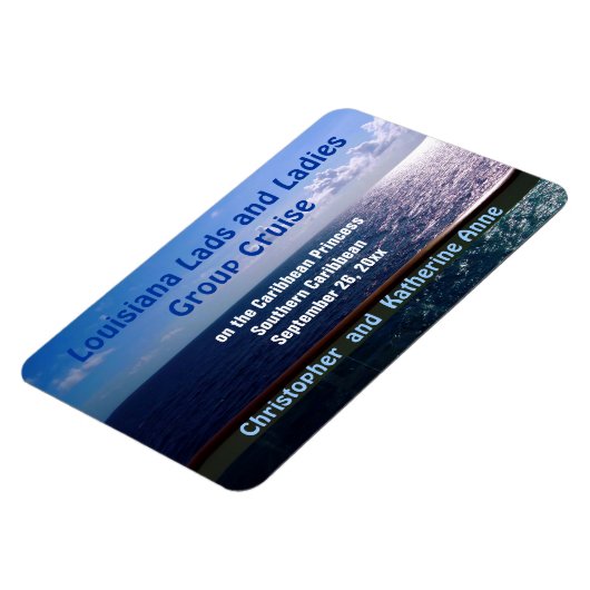 Ocean Blue aangepaste deur marker magneet (Linkerzijde)