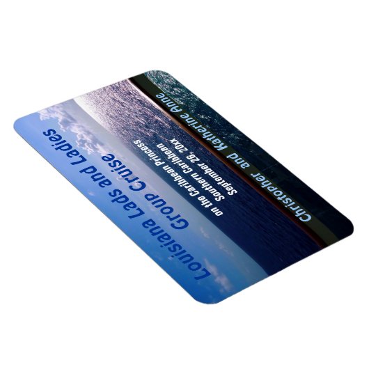 Ocean Blue aangepaste deur marker magneet (Rechterzijde)