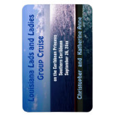 Ocean Blue aangepaste deur marker magneet (Verticaal)