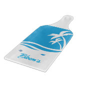 Ocean Blue Beach kan het snijvlak al dan niet aanp Snijplank (Hoek)