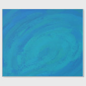 Ocean Blue Cadeaupapier (Vlak)