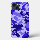 Ocean Blue Camo Case-Mate iPhone Case (Achterkant)