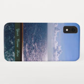 Ocean Blue Case-Mate iPhone Case (Achterkant (horizontaal))