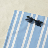 Ocean Blue City Chic Bachelorette Strandlaken (In situ)