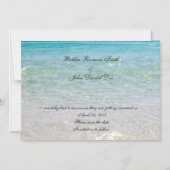 Ocean Blue De datum opslaan Magnetische Uitnodiging (Voorkant)