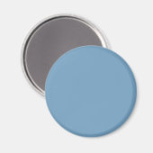 Ocean Blue Designer Single Color Magneet (Voorkant / Achterkant)