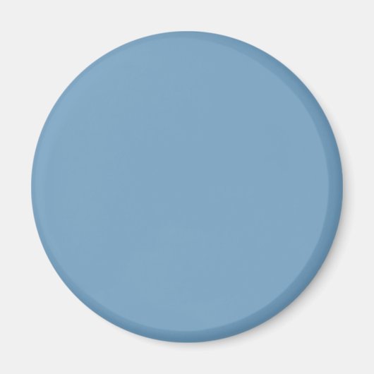 Ocean Blue Designer Single Color Magneet (Voorkant)