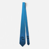 Ocean Blue Dolphins Stropdas (Voorkant)