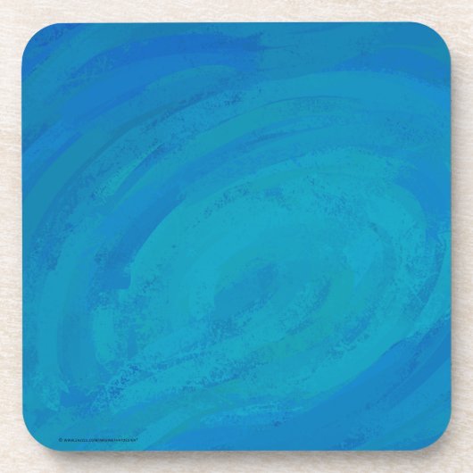 Ocean Blue Drankjes Onderzetter (Voorkant)