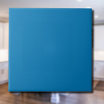 Ocean Blue Effen Kleur | Klassiek | Elegant Tegeltje<br><div class="desc">Ocean Blue Effen Kleur | Klassiek | Elegant | Trendy | Stijlvol | Cadeau</div>