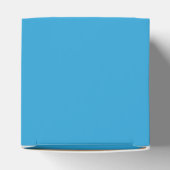 Ocean Blue Favor Box Bedankdoosjes (Bovenkant)