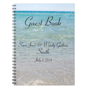 Ocean Blue Gastenboek Notitieboek