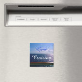 Ocean Blue Gone Cruising Magneet (Insitu (Vaatwasser))