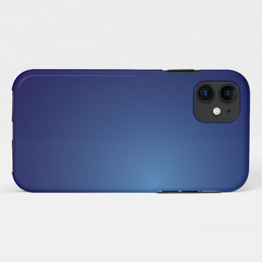 Ocean Blue Gradient iPhone 5 Hoesje (Achterkant (horizontaal))