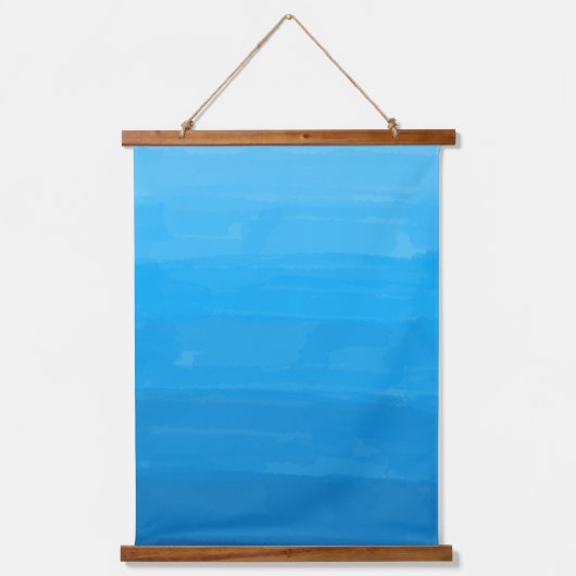 Ocean Blue Hangend Wandkleed (Voorkant)