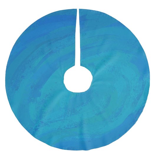 Ocean Blue Kerstboom Rok (Voorkant)