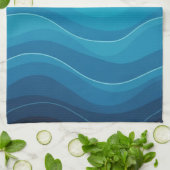 Ocean Blue Keukenhanddoek, Keukenhanddoek (Gevouwen)