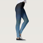 Ocean Blue Leggings Canvas Blue Legging Pants (Rechts)