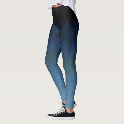 Ocean Blue Leggings Canvas Blue Legging Pants (Links)