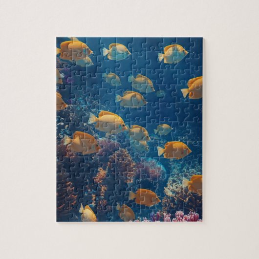 Ocean Blue Legpuzzel (Verticaal)