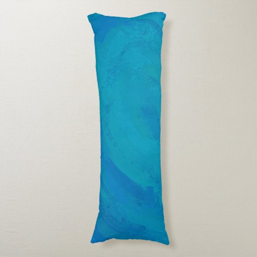 Ocean Blue Lichaamskussen (Voorkant Verticaal)