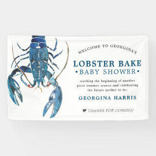 Ocean Blue Lobster Bake   Baby shower Spandoek