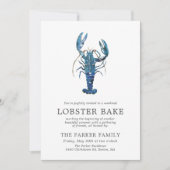 Ocean Blue Lobster Bake | Gestreept Kaart (Voorkant)