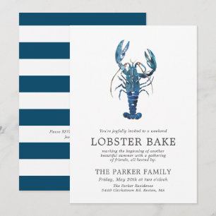 Ocean Blue Lobster Bake   Gestreept Kaart
