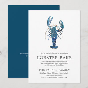 Ocean Blue Lobster Bake Kaart