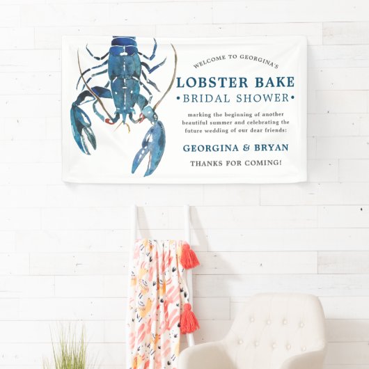 Ocean Blue Lobster Bake Party Spandoek (Insitu)