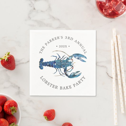 Ocean Blue Lobster Bake Servet (Insitu)