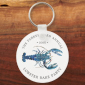Ocean Blue Lobster Bake Sleutelhanger (Voorkant)