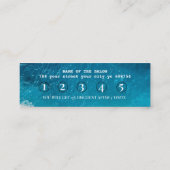 Ocean Blue Loyalty Kaart verfrissend kustontwerp (Achterkant)
