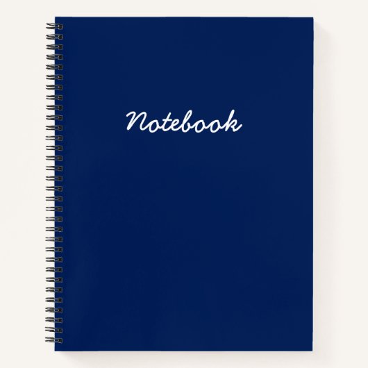 Ocean Blue Notitieboek (Voorkant)
