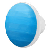 Ocean Blue Ombre Ceramic Knob. Keramische Knop (Rechts)