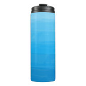 Ocean Blue Ombre Tumbler Thermosbeker (Voorkant)