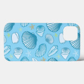 Ocean Blue Pattern Case-Mate iPhone Case (Achterkant (horizontaal))