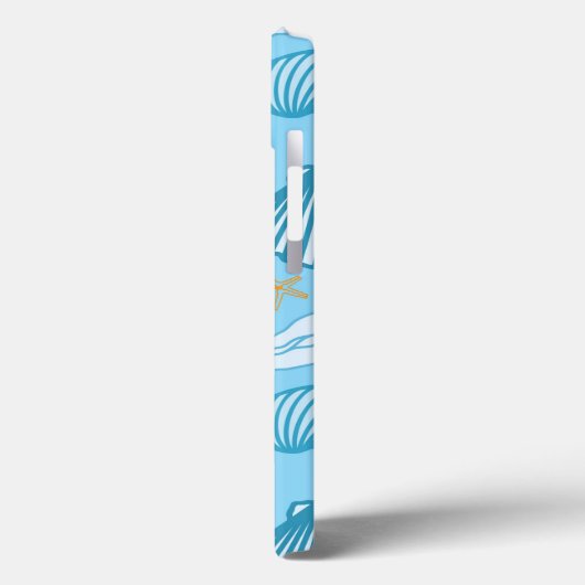 Ocean Blue Pattern Case-Mate iPhone Case (Achterkant / Links)
