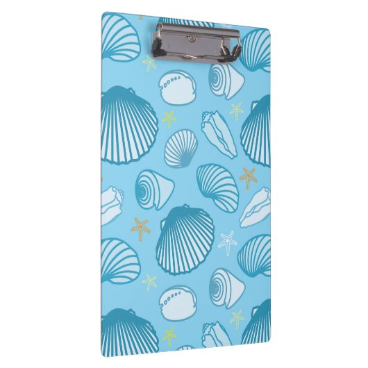 Ocean Blue Pattern Klembord (Rechts)