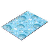 Ocean Blue Pattern Notitieboek (Linkerzijde)
