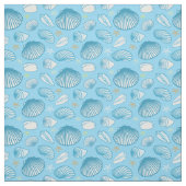 Ocean Blue Pattern Stof (Swatch)