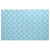 Ocean Blue Pattern Stof (Fat Quarter)