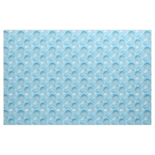 Ocean Blue Pattern Stof (Fat Quarter)