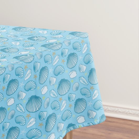 Ocean Blue Pattern Tafelkleed (Voorbeeld)