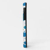 Ocean Blue Polka Dots Case-Mate iPhone Case (Achterkant/links)